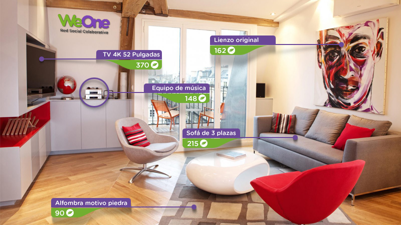 WeOne - Intercambia bienes sin dinero