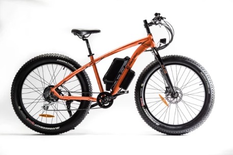 Bicicleta de montaña eléctrica.